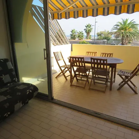Appartement T2 En Front De Mer Avec Terrasse Et Parking, Sete - Fr-1-472-121 公寓 *